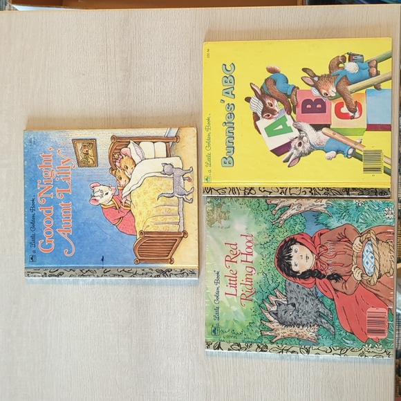 Little Golden Books SET OF FOUR - Picture 1 of 3